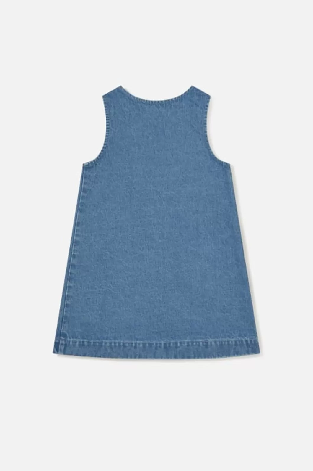 Dresses & Pinafores<Dangerkids Denim Rainbow Kids Pinafore