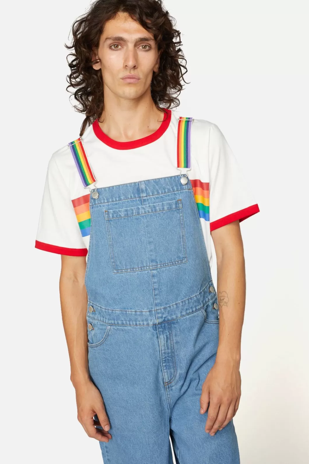 Pants & Shorts<Dangerfield Denim Rainbow Unisex Overall