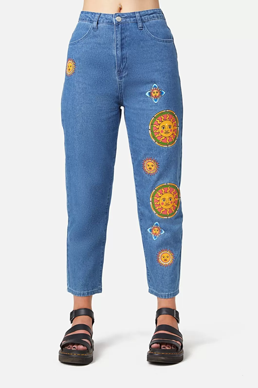 Pants & Jumpsuits<Dangerfield Denim Sun Print Jean