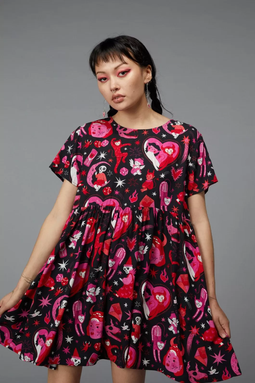 Dresses & Pinafores<Dangerfield Devil Dance Party Dress