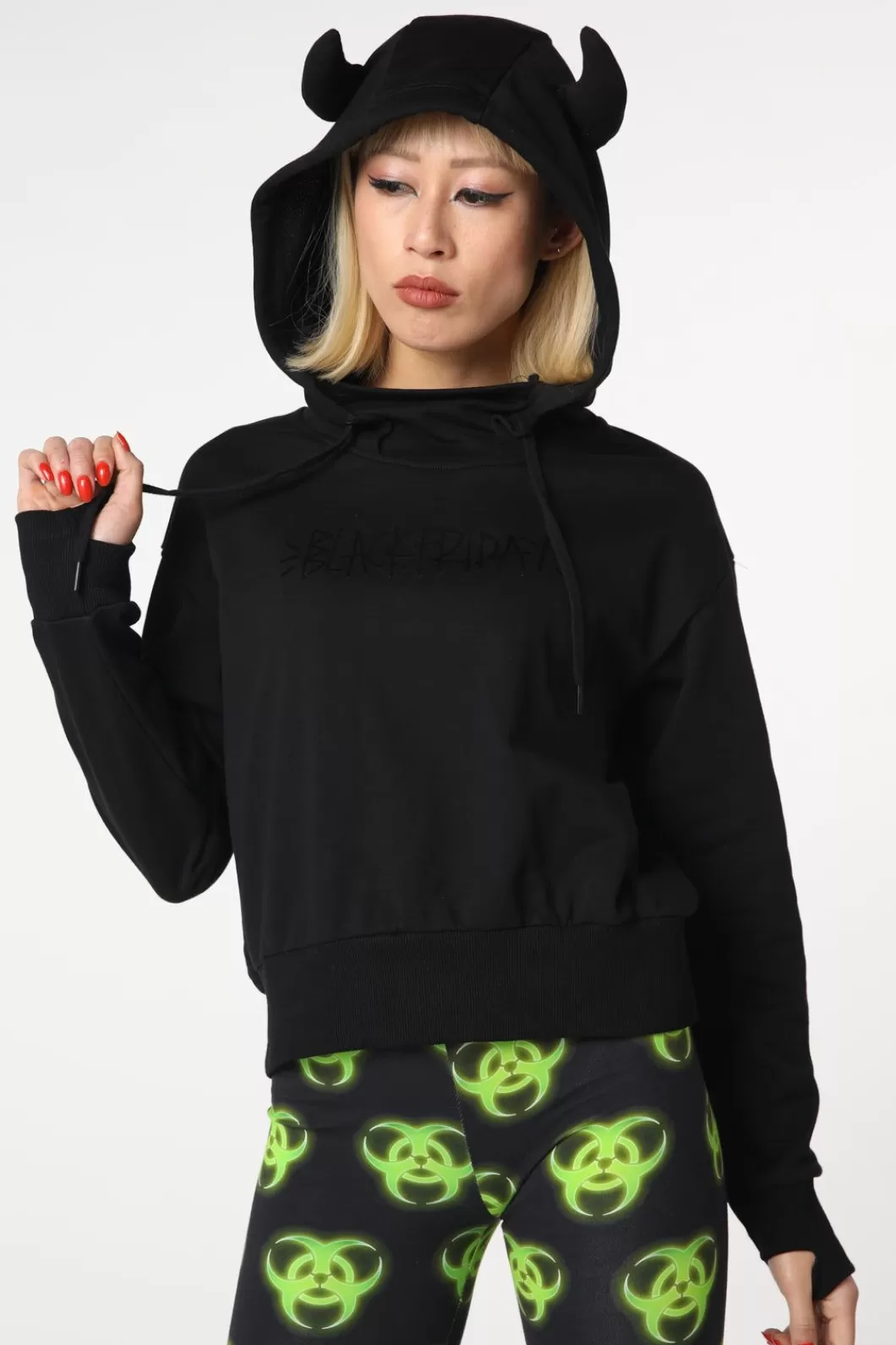 Knitwear & Cardis<Black Friday Devilish Hoodie