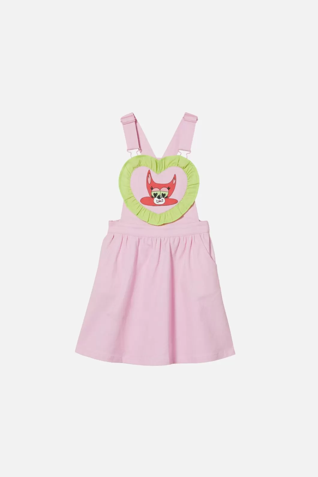 Dresses & Pinafores<Dangerkids Devlish Kids Embroidered Pinafore