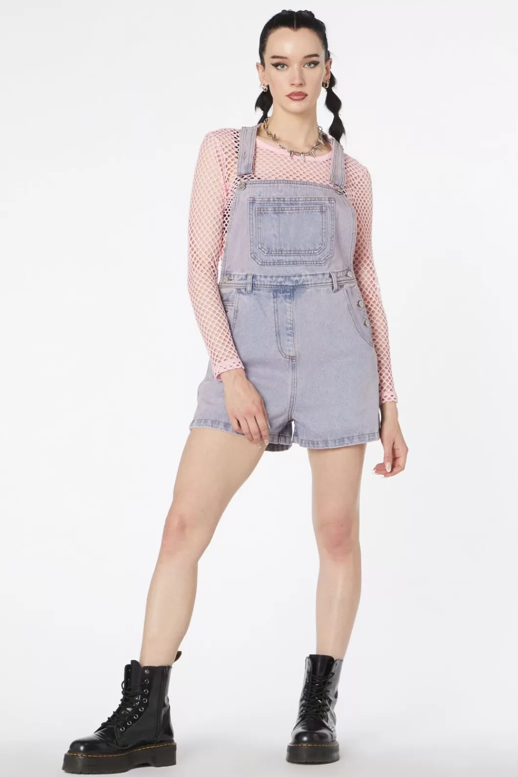 Dresses & Pinafores<Dangerfield Dixie Denim Short Overall