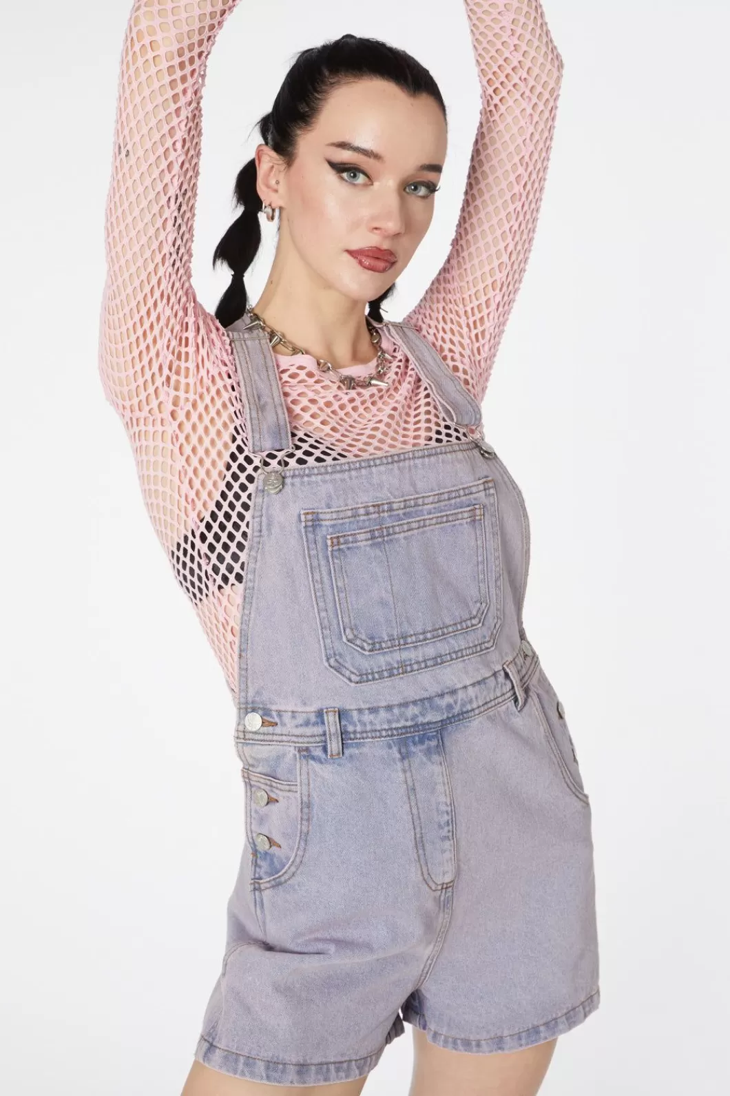 Dresses & Pinafores<Dangerfield Dixie Denim Short Overall