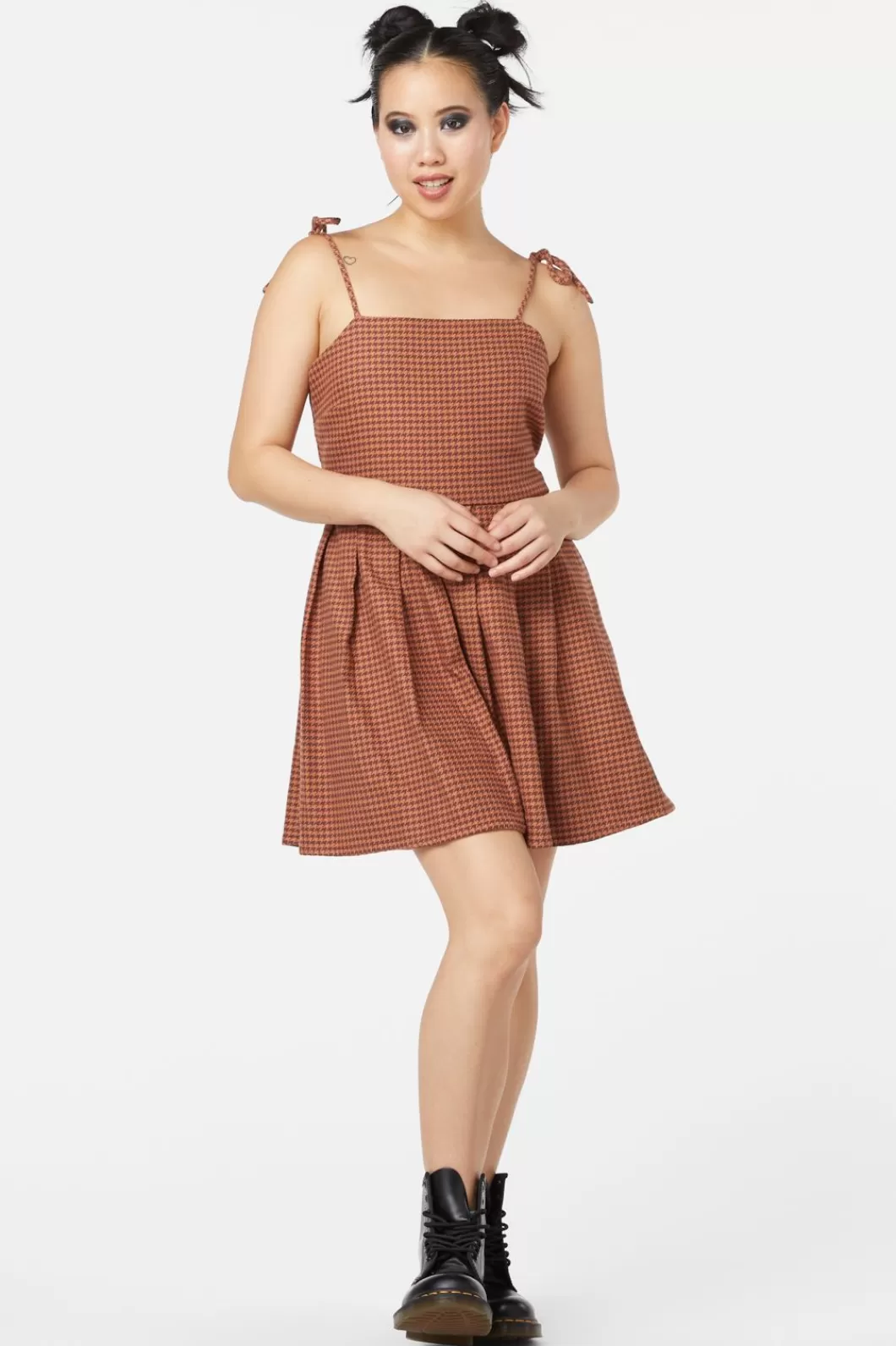 Dresses & Pinafores<Dangerfield Dodo Houndstooth Dress