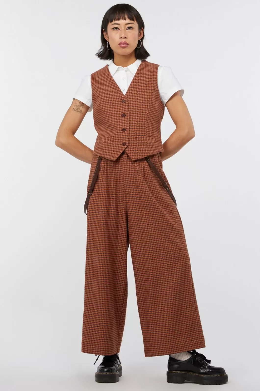 Jackets & Coats<Dangerfield Dodo Houndstooth Vest