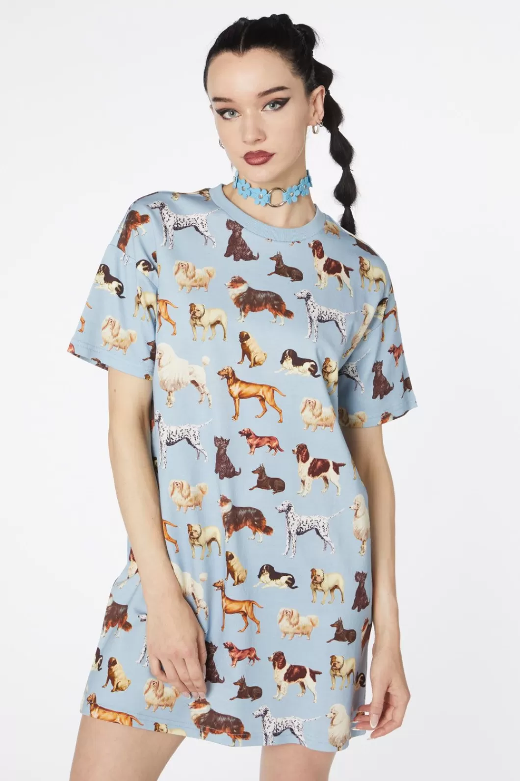 Dresses & Pinafores<Dangerfield Doggo Boxy T Shirt Dress