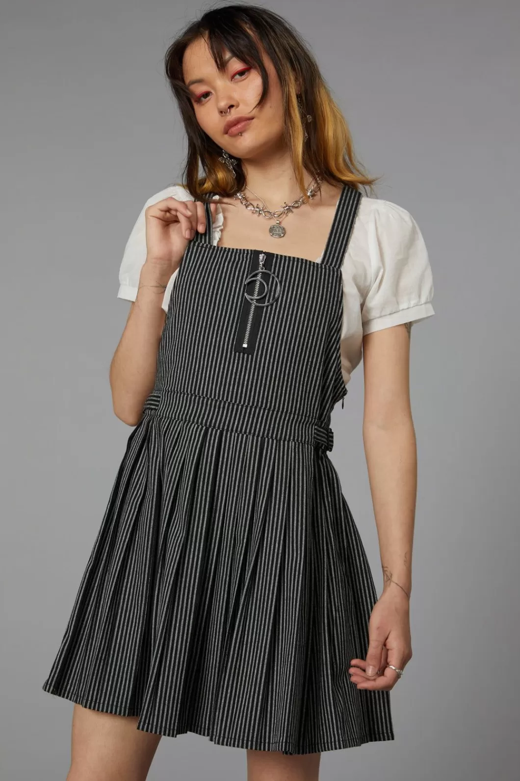 Dresses & Pinafores<Black Friday Emily Stripe Pinafore