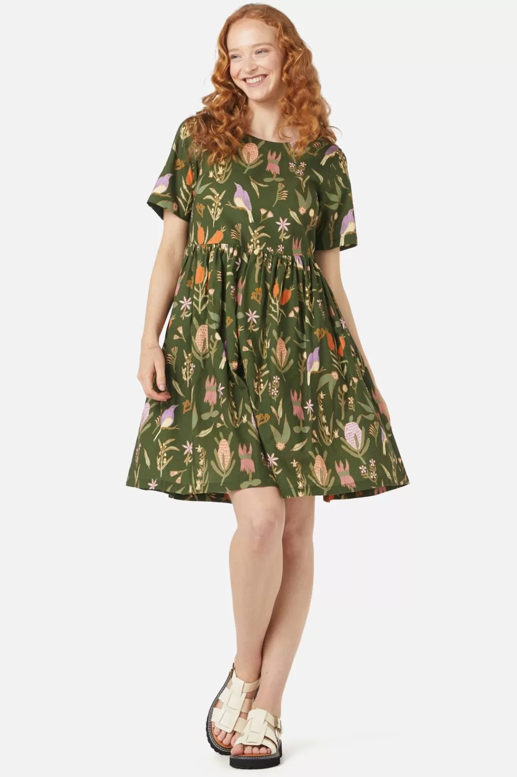 Dresses & Pinafores<Princess Highway Enid Smock Mini Dress