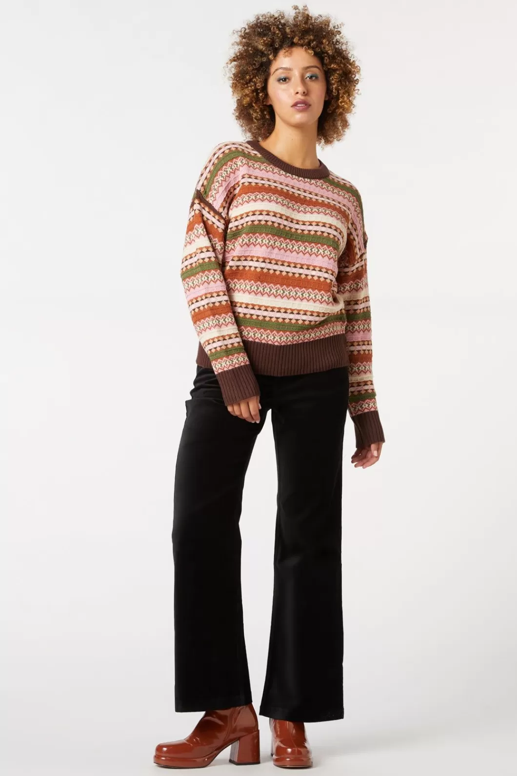 Knitwear & Cardis<Princess Highway Fairisle Sweater