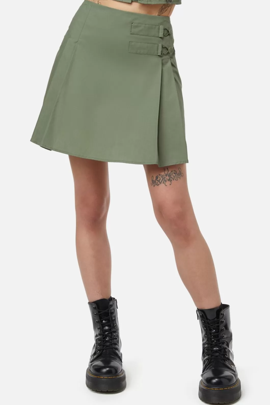 Skirts & Skorts<Dangerfield Field Work Pleated Skirt