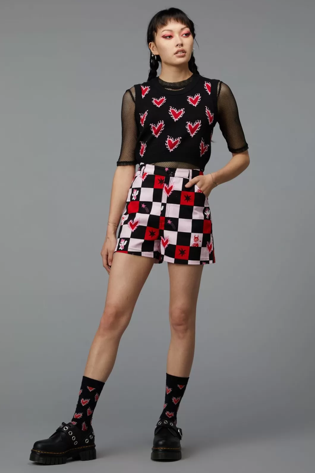 Knitwear & Cardis<Black Friday Flamin Hearts Vest