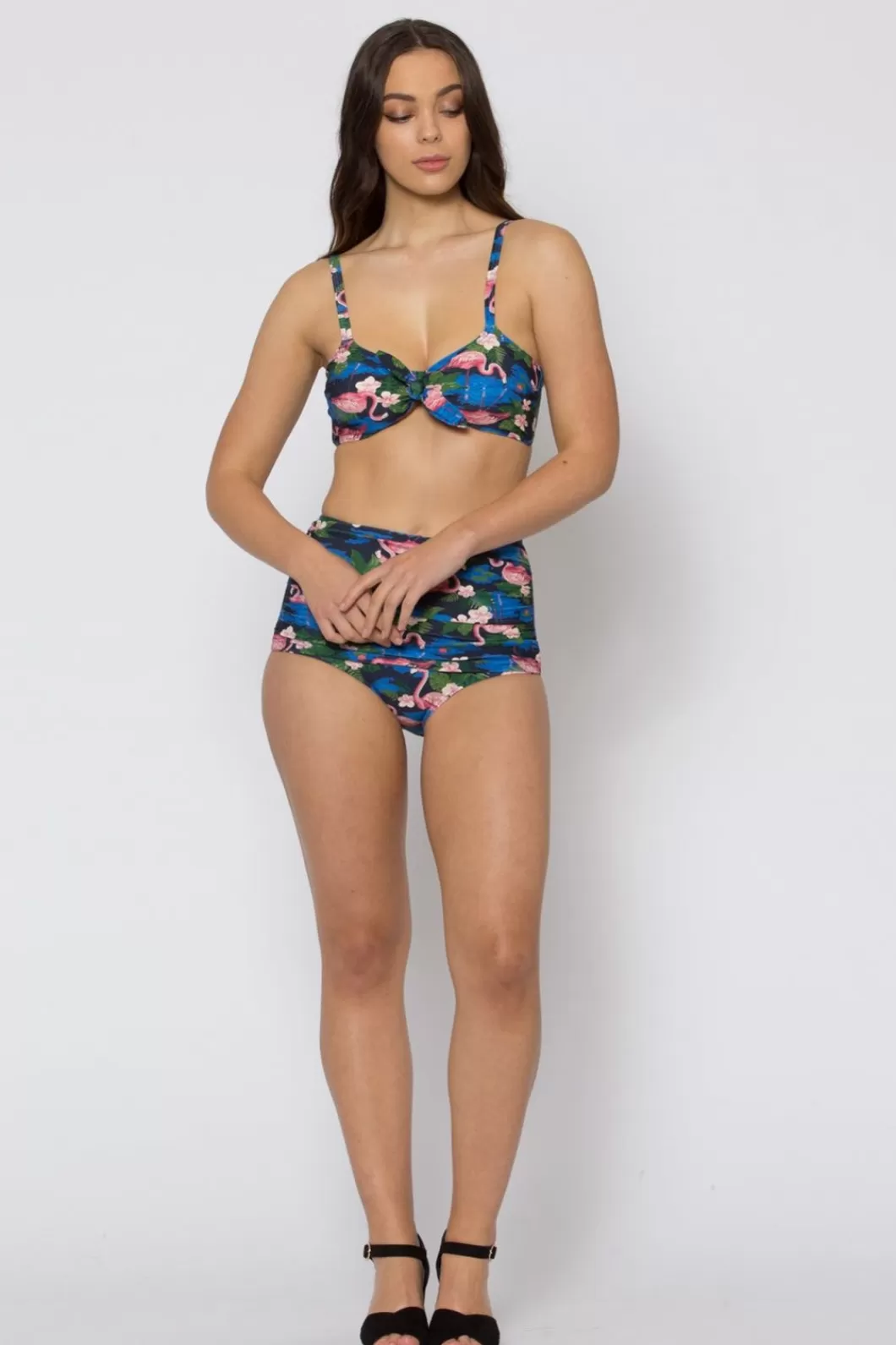 Swimwear<Revival Flamingo Dance Bikini Top