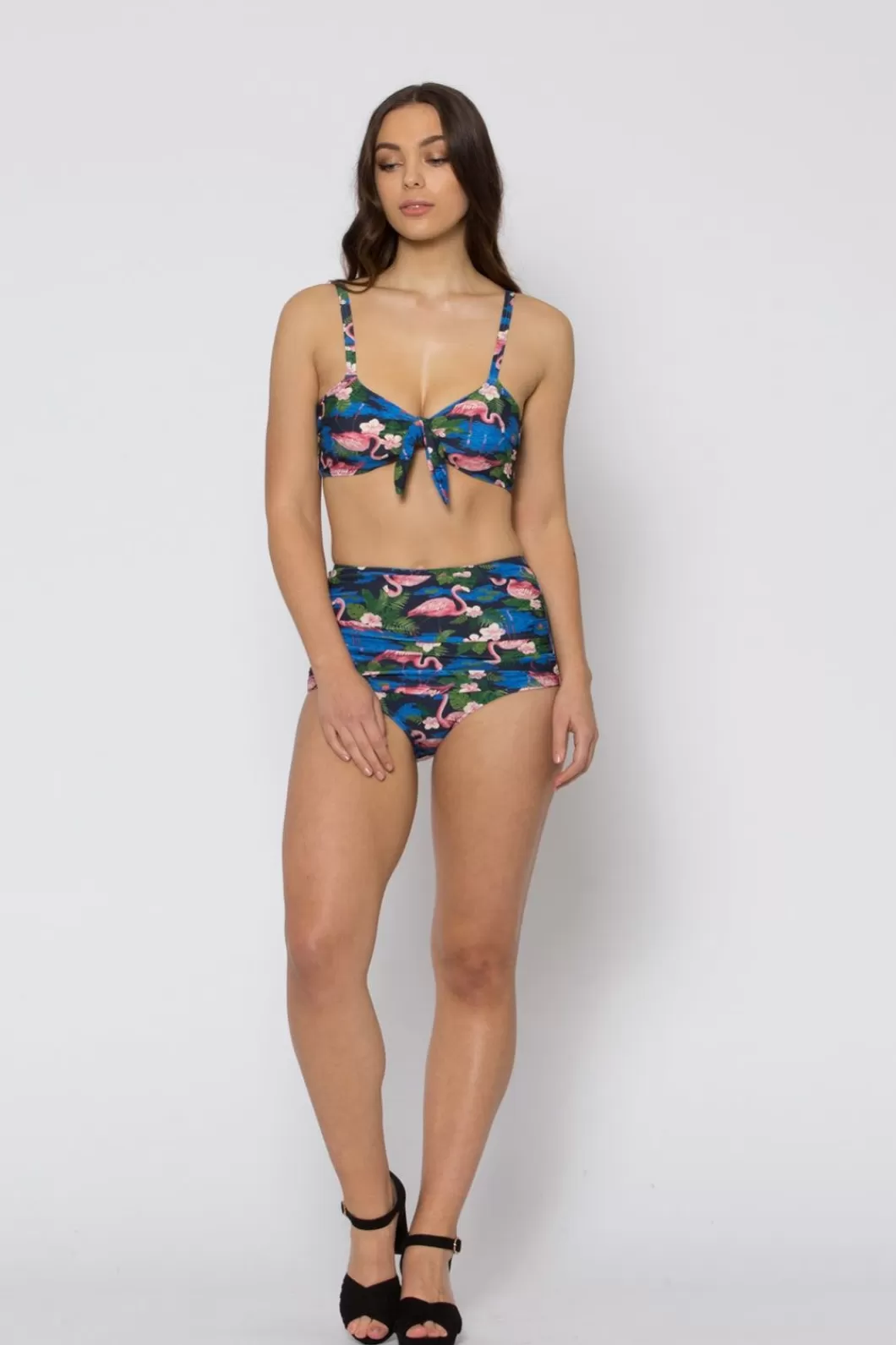 Swimwear<Revival Flamingo Dance Bikini Top