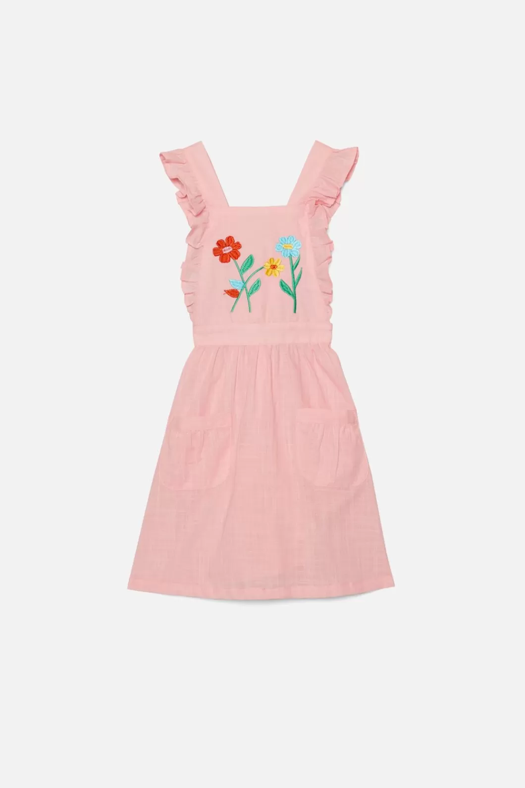 Dresses & Pinafores<Princess Highway Kids Flower Fields Embroidered Pinafore