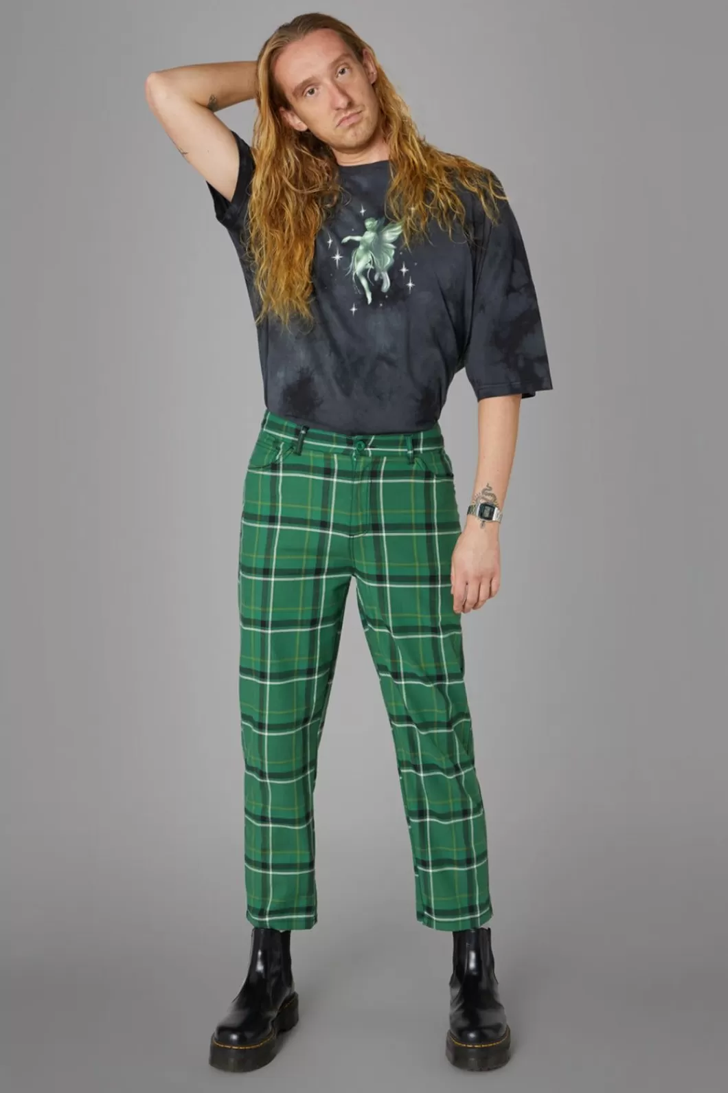 Pants & Shorts<Black Friday Forest Tartan Pant