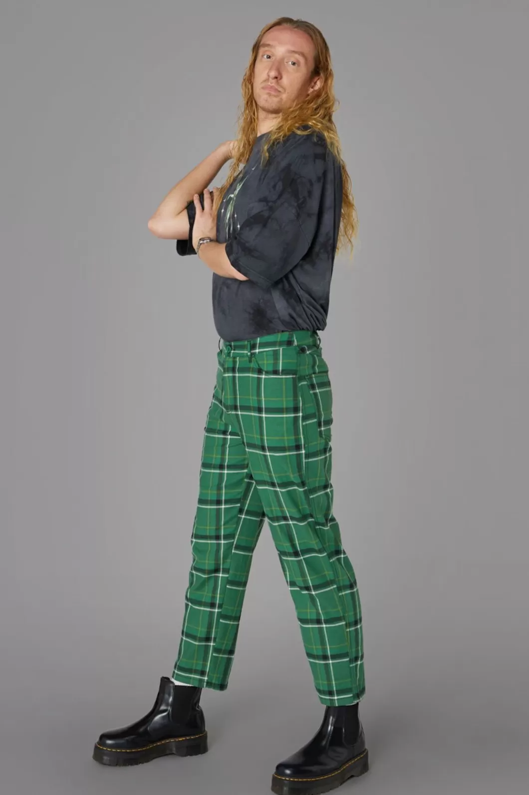 Pants & Shorts<Black Friday Forest Tartan Pant