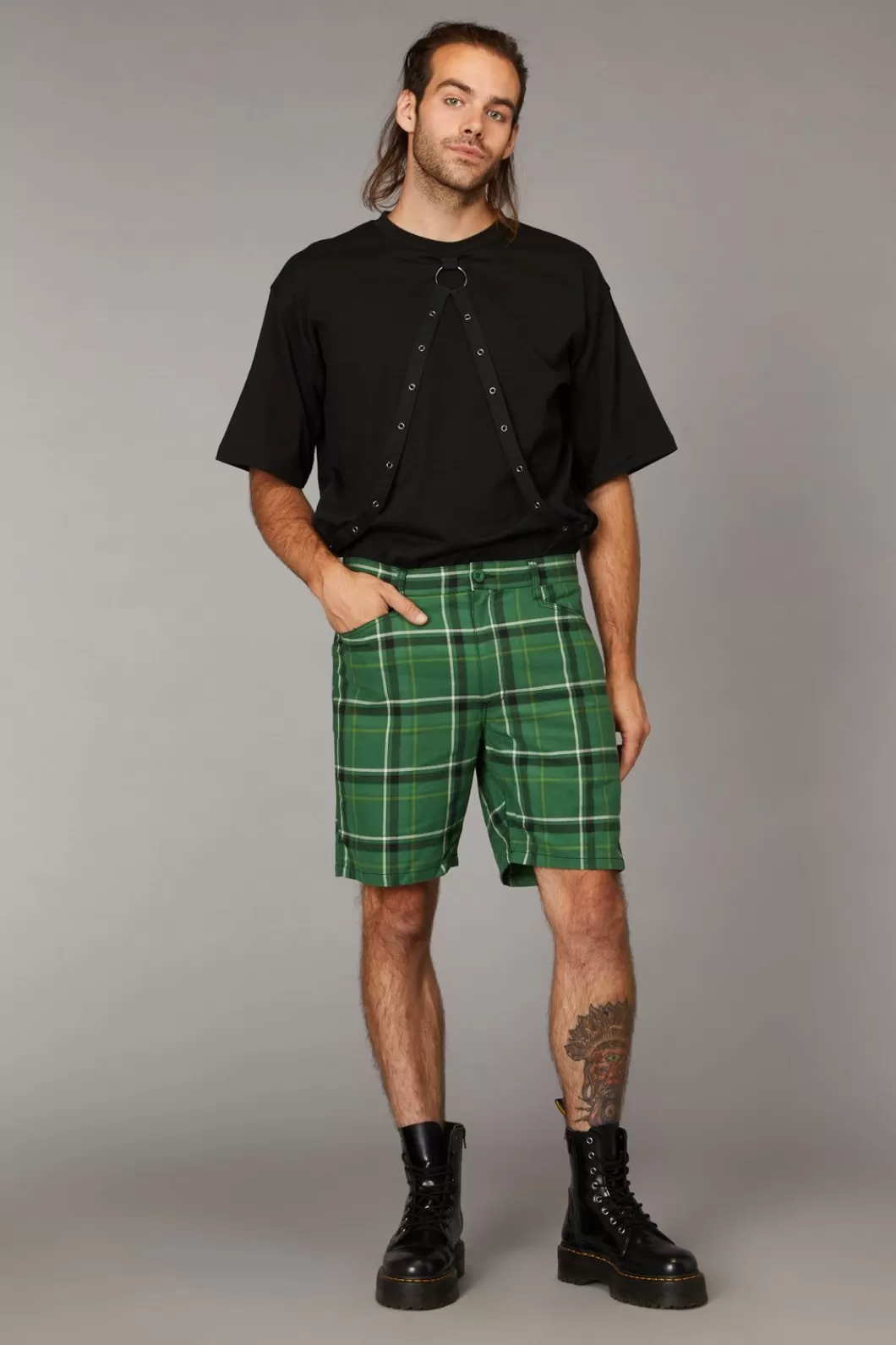 Pants & Shorts<Black Friday Forest Tartan Short