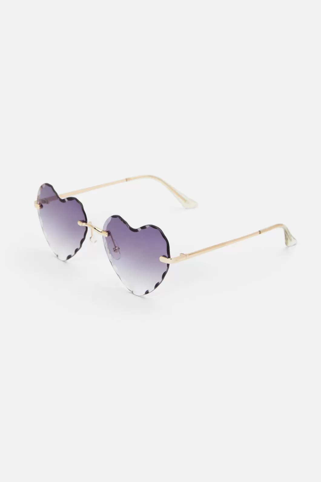 Sunglasses & Eyewear<Princess Highway Frameless Heart Sunglasses