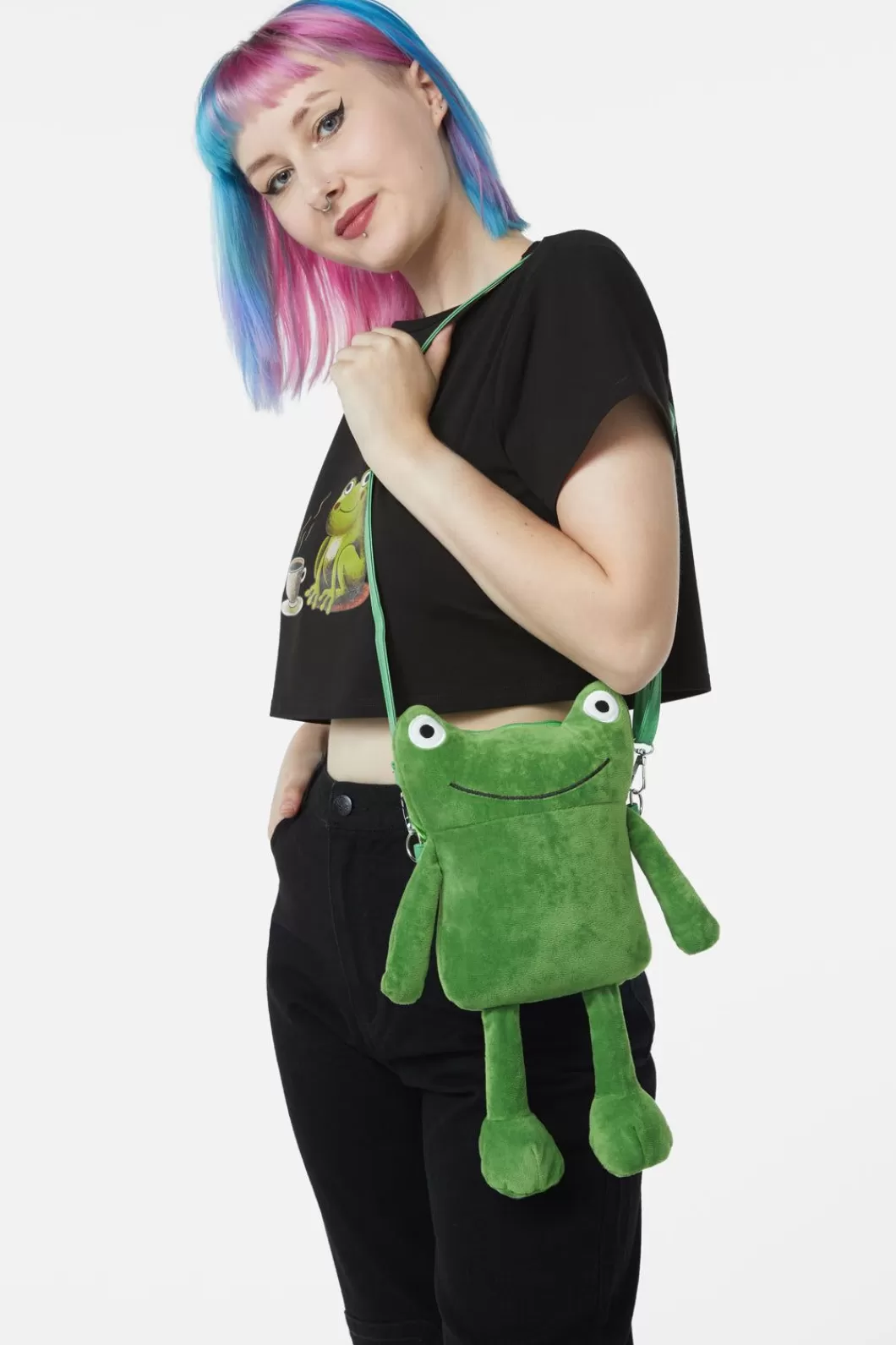 Bags<Black Friday Frog Crossbody Bag