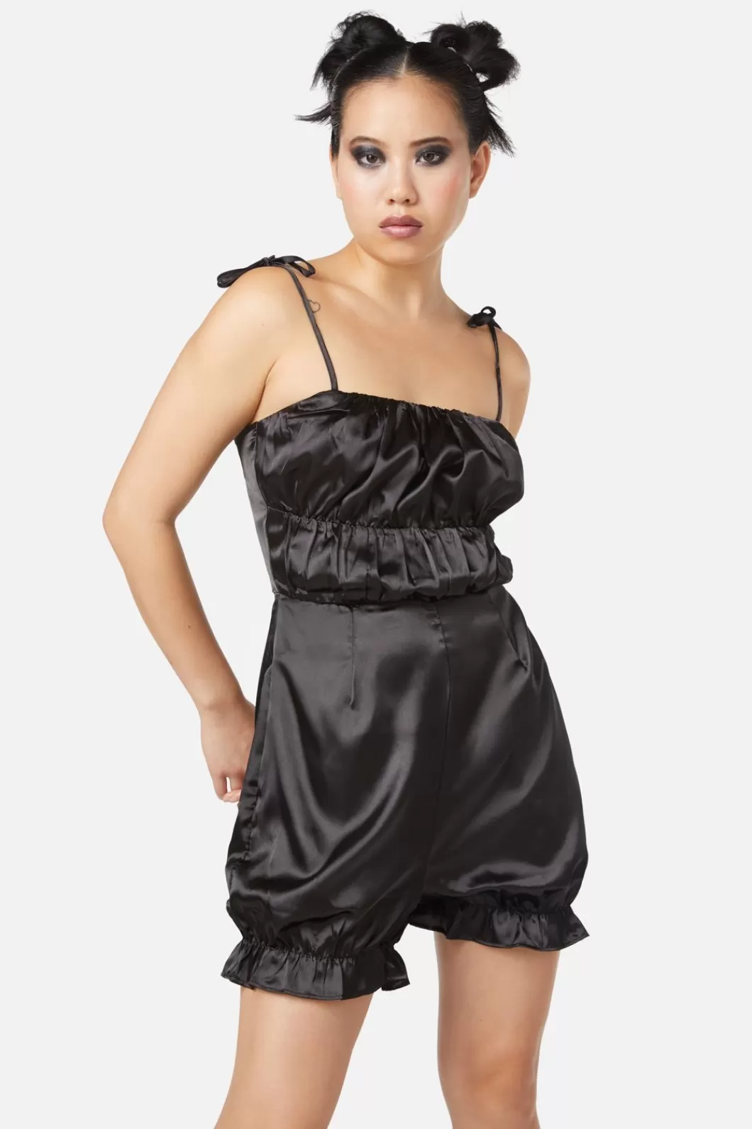 Pants & Jumpsuits<Dangerfield Gathered Panels Playsuit