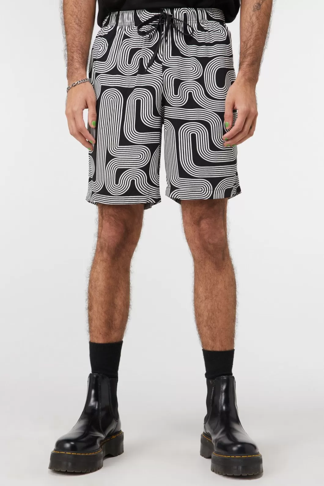 Pants & Shorts<Dangerfield Geo Print Trunks