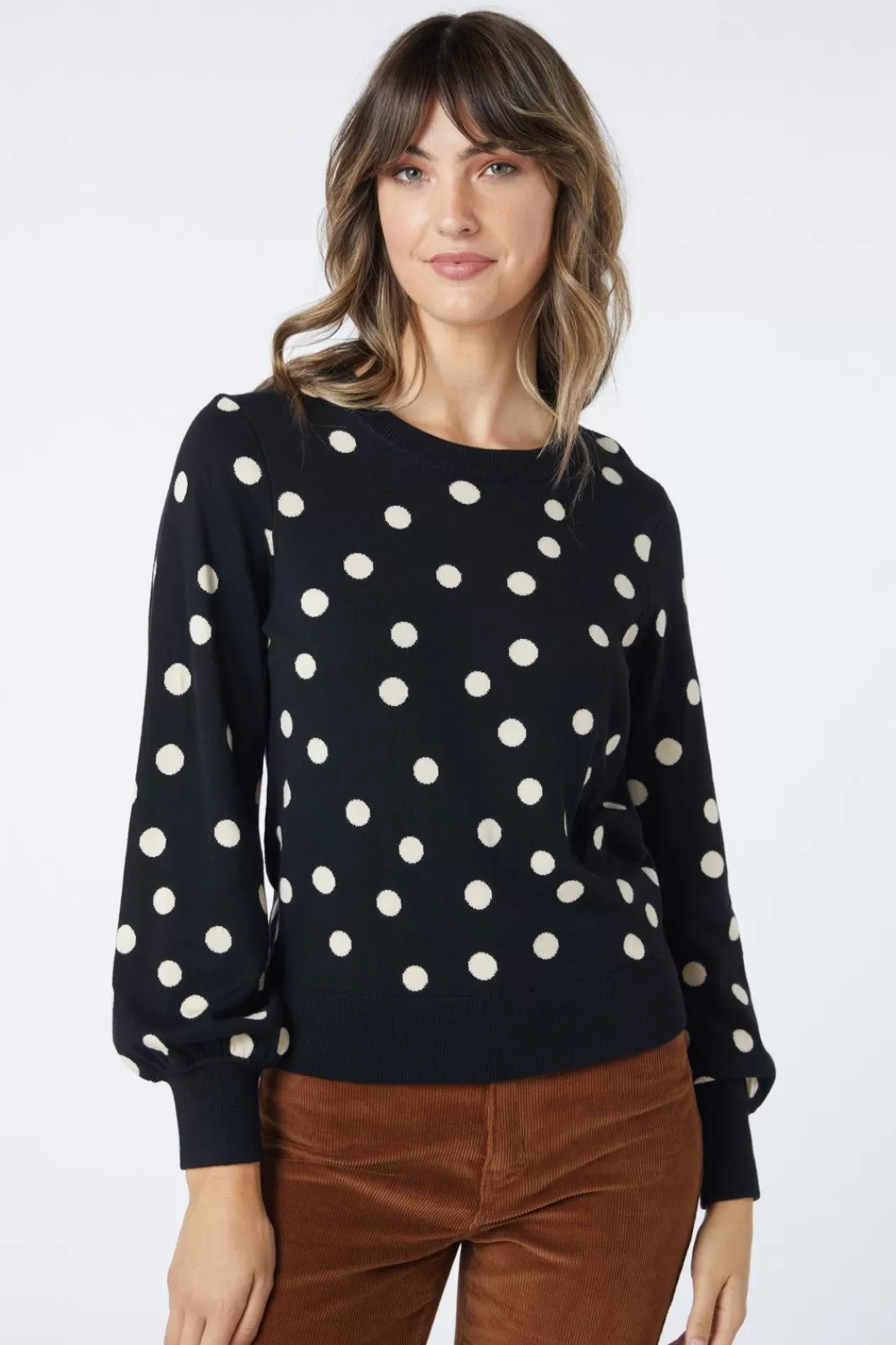 Knitwear & Cardis<Princess Highway Georgie Spot Sweater