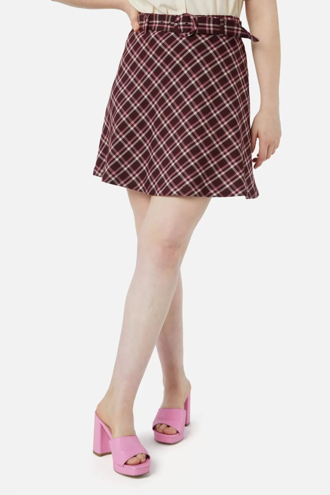 Skirts & Skorts<Princess Highway Gina Check A Line Skirt