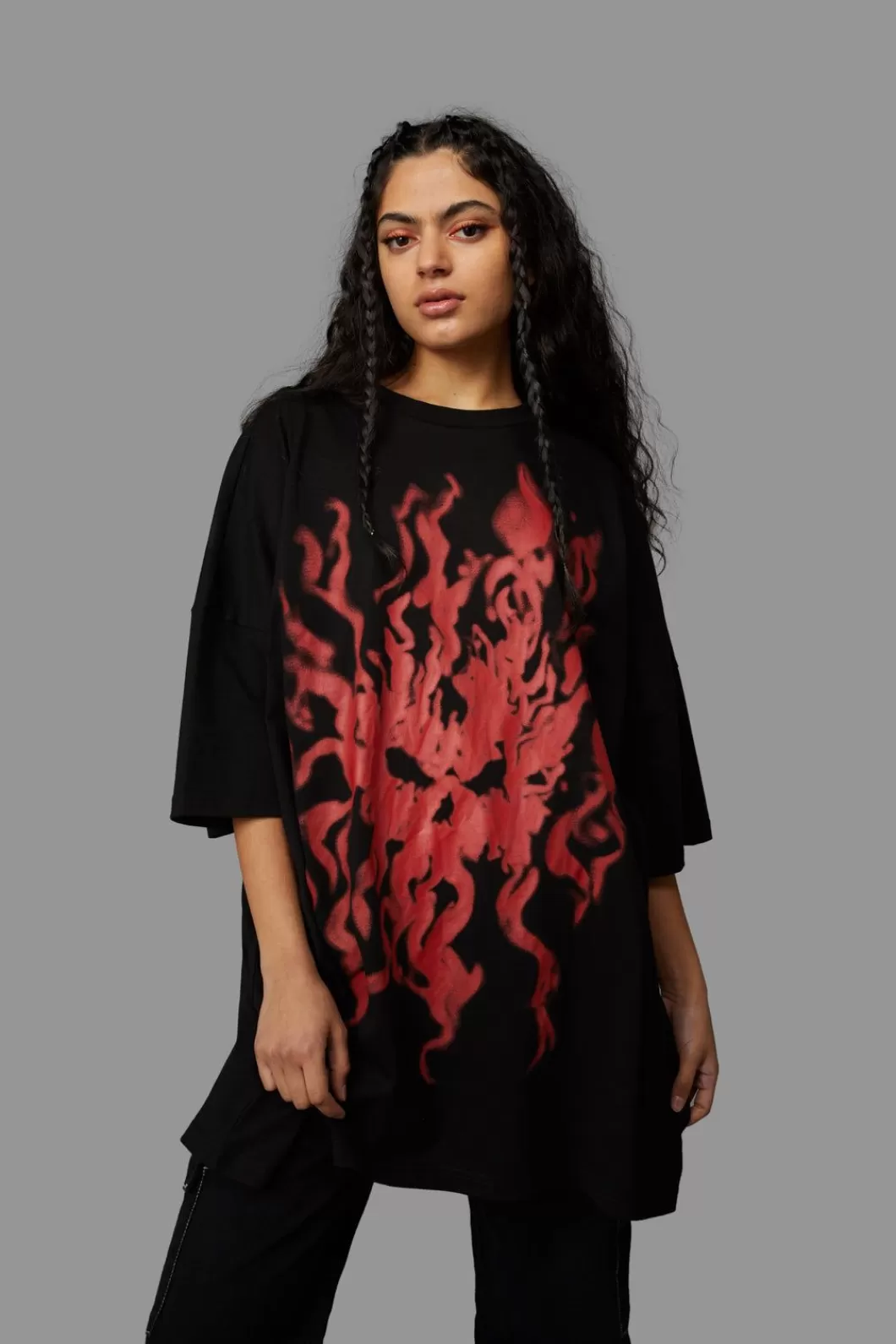 Blouses & Tops<Black Friday Gothic Veil Tee