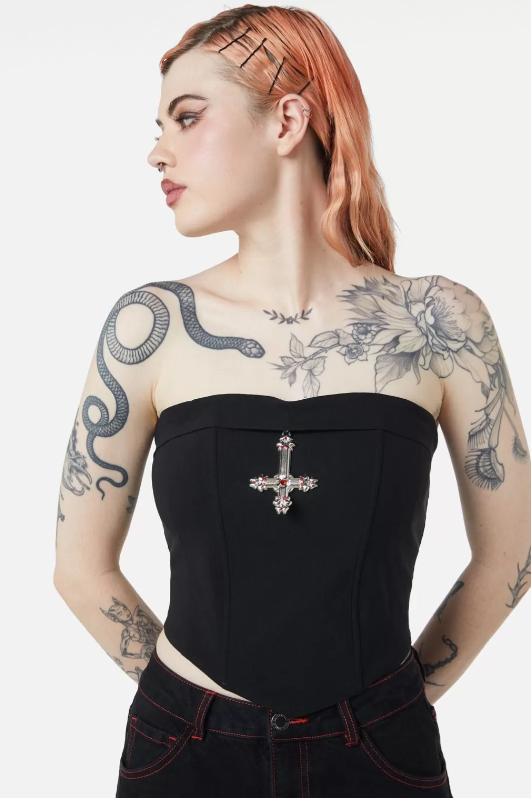 Blouses & Tops<Dangerfield Hail Lilith Charm Corset