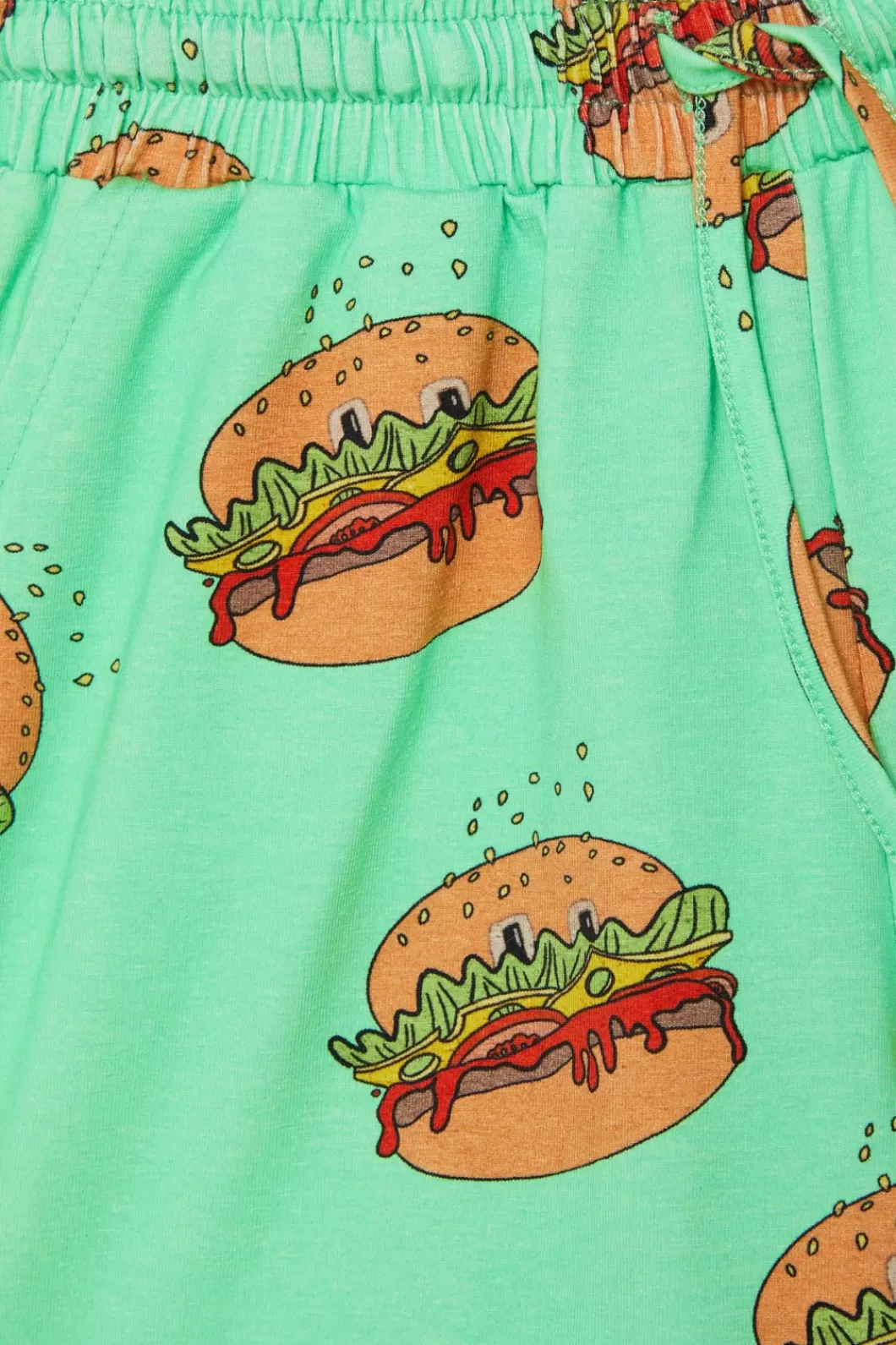 Bottoms<Dangerkids Hamburgers Kids Short