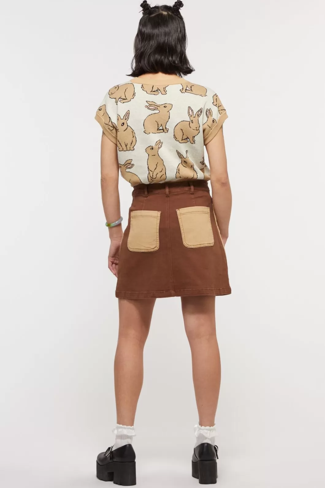 Skirts & Skorts<Dangerfield Hamlet Split Drill Skirt