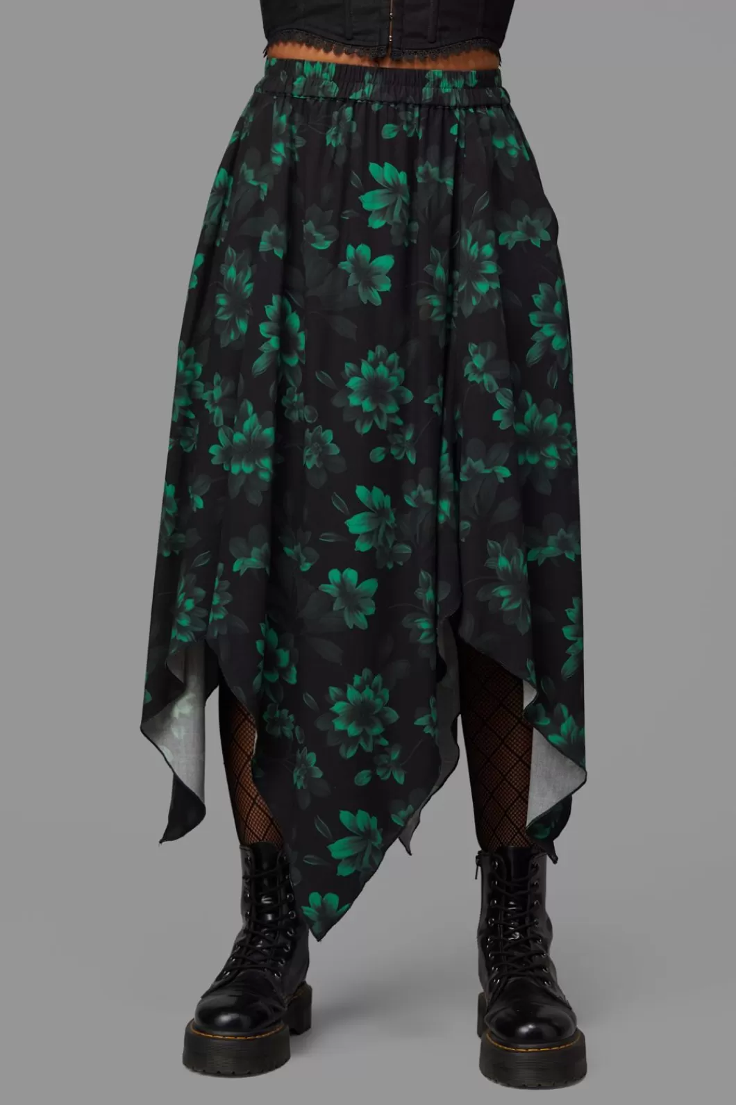 Skirts & Skorts<Black Friday Haunted Bloom Floral Skirt