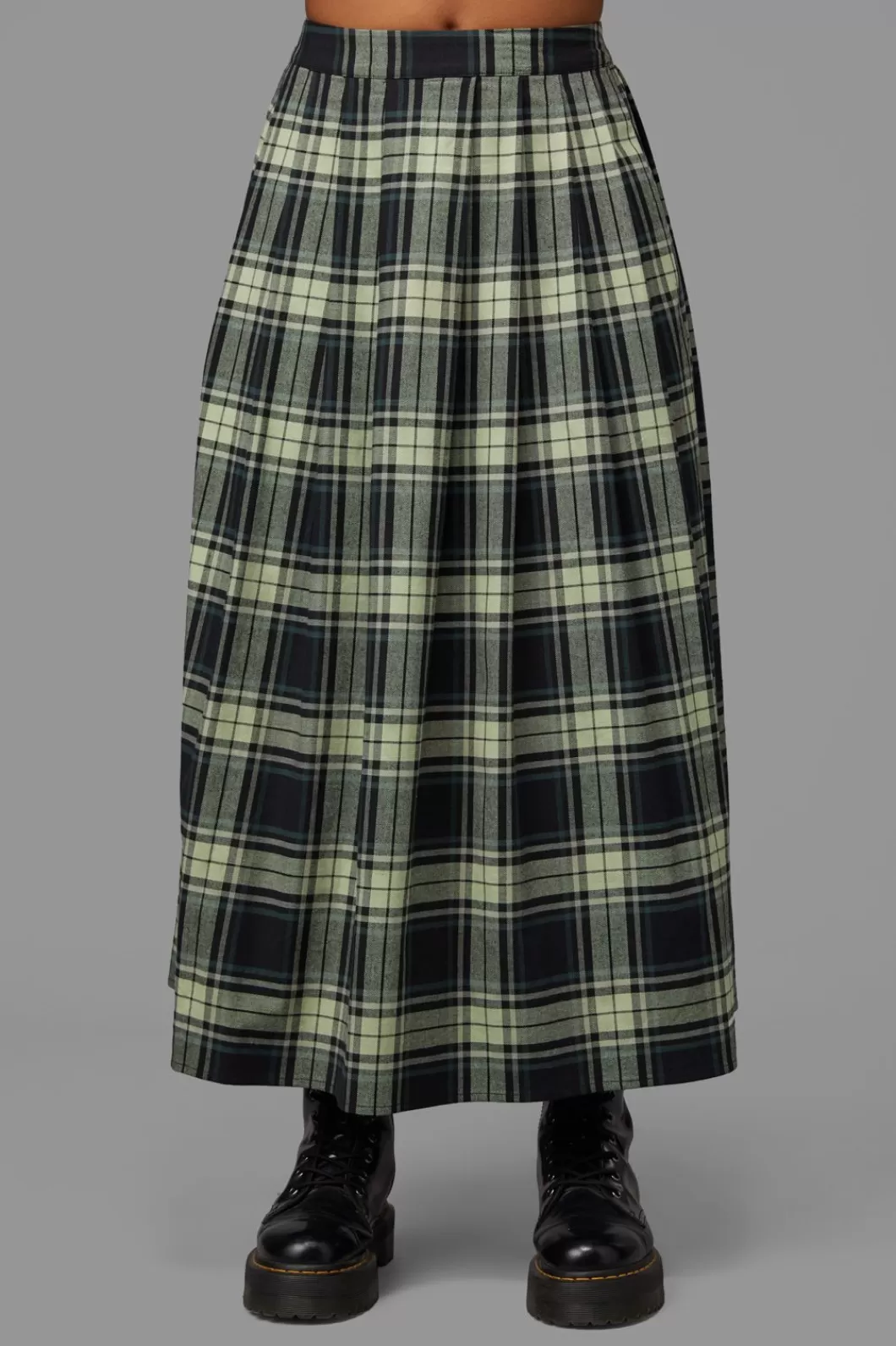 Skirts & Skorts<Black Friday Haunted Bloom Tartan Skirt