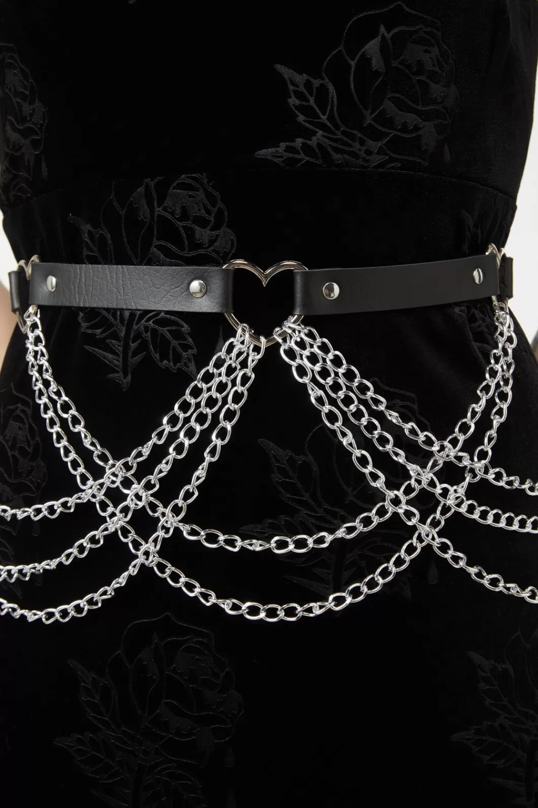 Belts & Harnesses<Dangerfield Heart Chain Belt