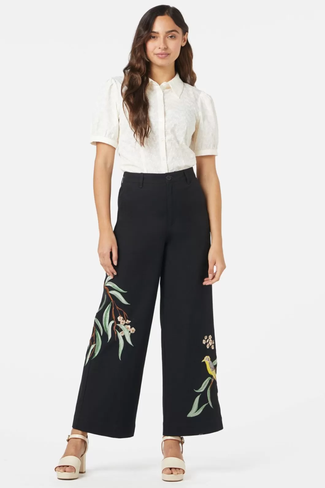 Pants & Jumpsuits<Princess Highway Honey Eater Embroidered Pant