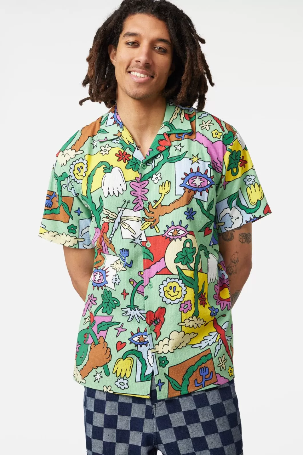 Shirts & Tees<Dangerfield I Spy Short Sleeve Shirt