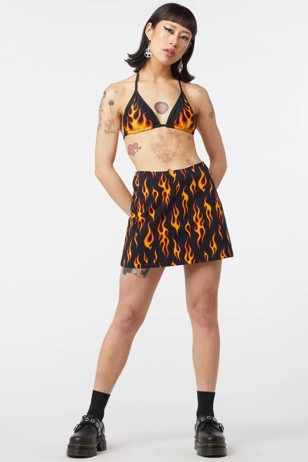 Skirts & Skorts<Dangerfield Inferno Jersey Skort