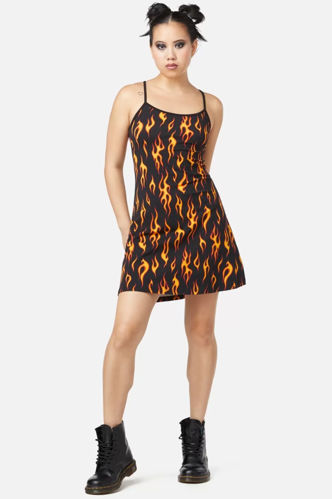 Dresses & Pinafores<Dangerfield Inferno Mini Dress