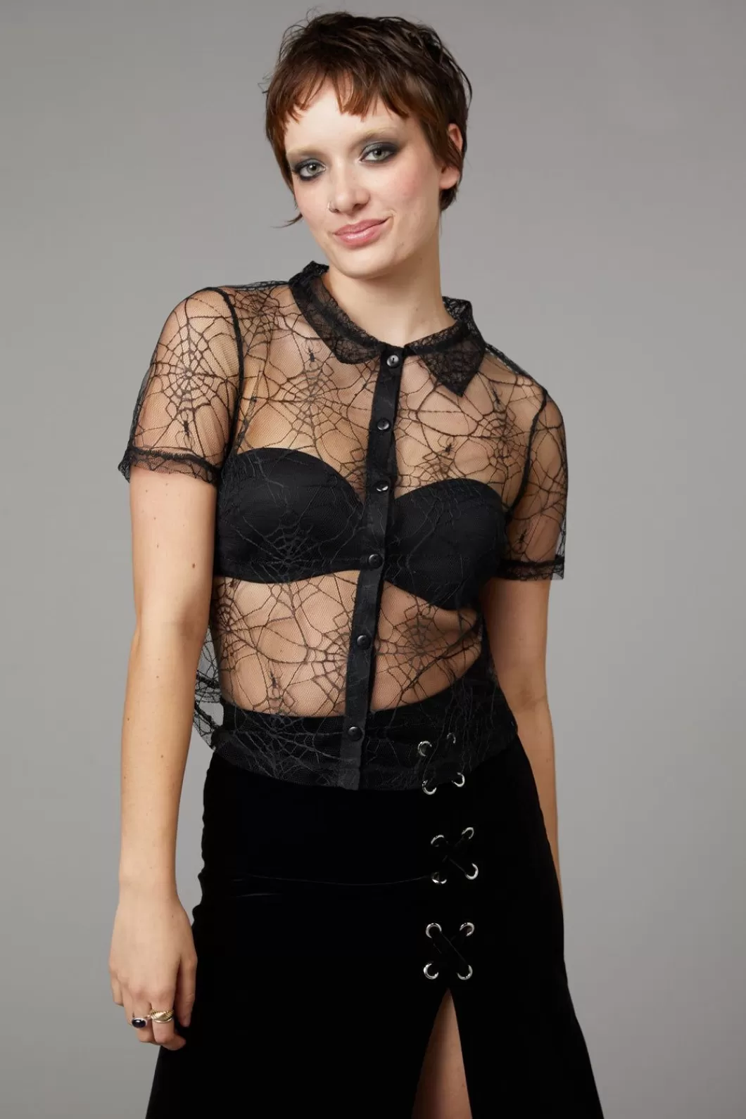 Blouses & Tops<Black Friday Interwebs Mesh Top