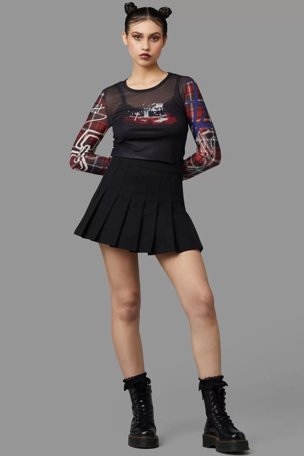 Skirts & Skorts<Black Friday Jaywalker Pleated Miniskirt