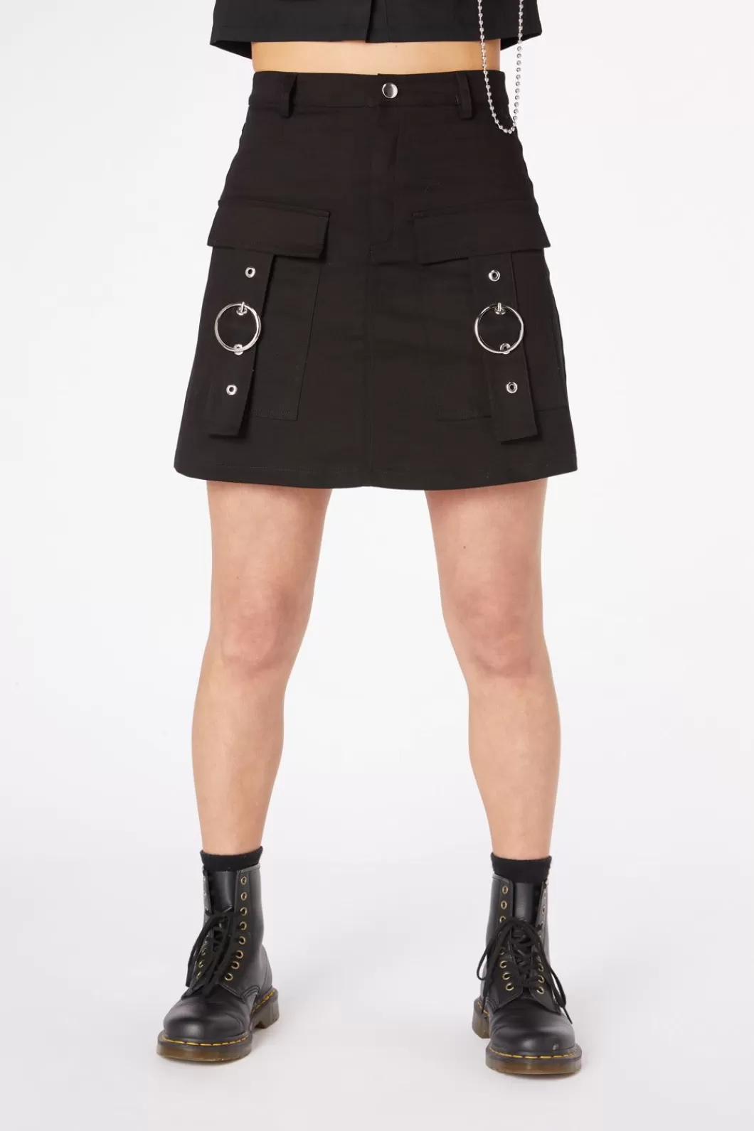 Skirts & Skorts<Dangerfield Kira Cargo Twill Mini Skirt