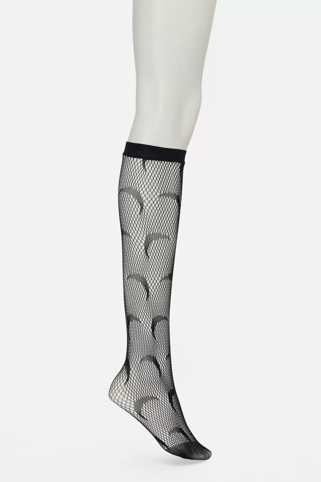 Socks & Tights<Black Friday Knee High Moon Fishnet Socks