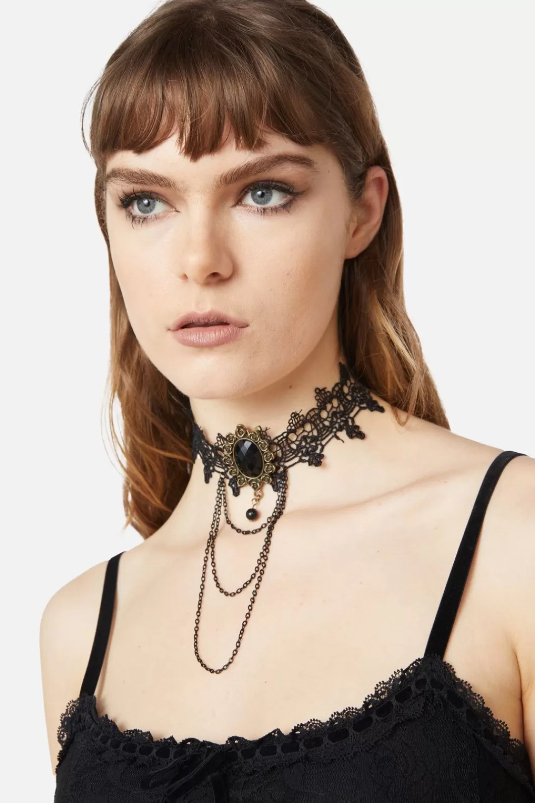 Jewellery<Dangerfield Lace Chain Choker