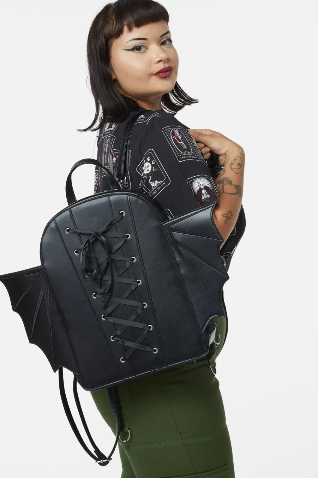 Bags<Dangerfield Lace Up Bat Backpack