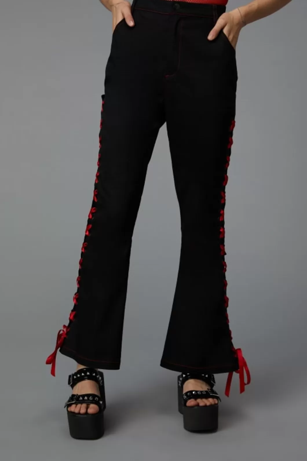 Pants & Jumpsuits<Black Friday Laced Ribbon Pant