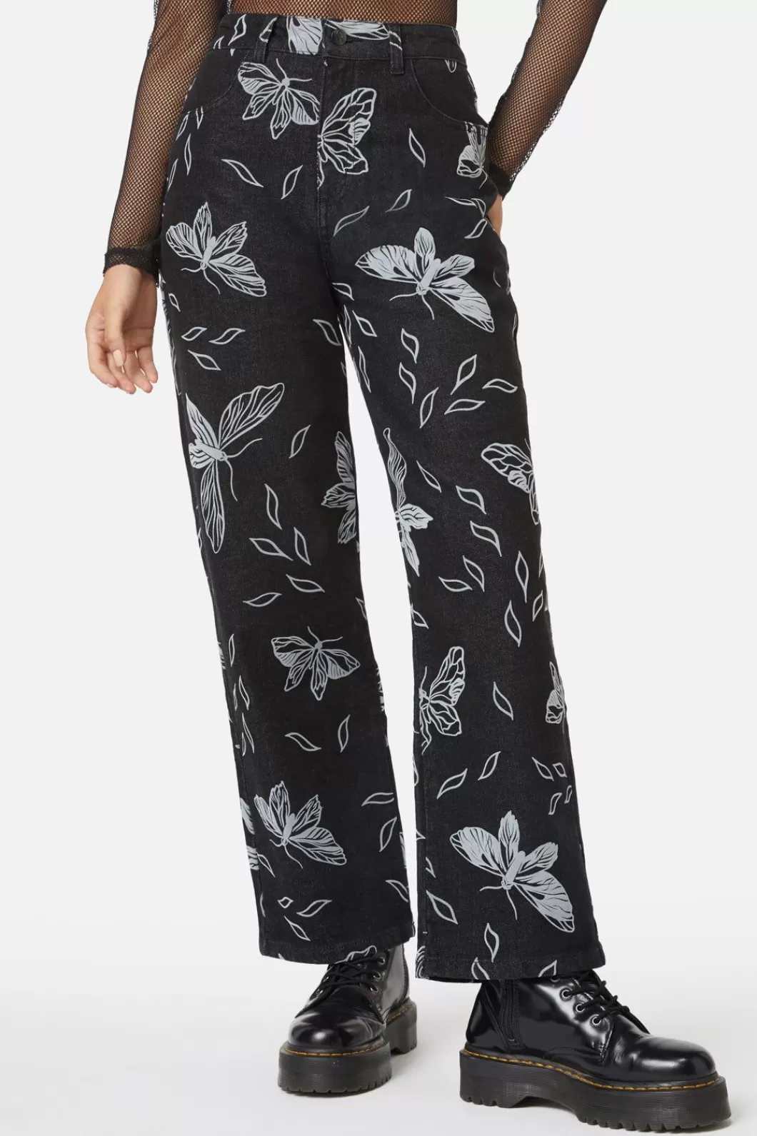 Pants & Jumpsuits<Black Friday Larvae Flocked Pant