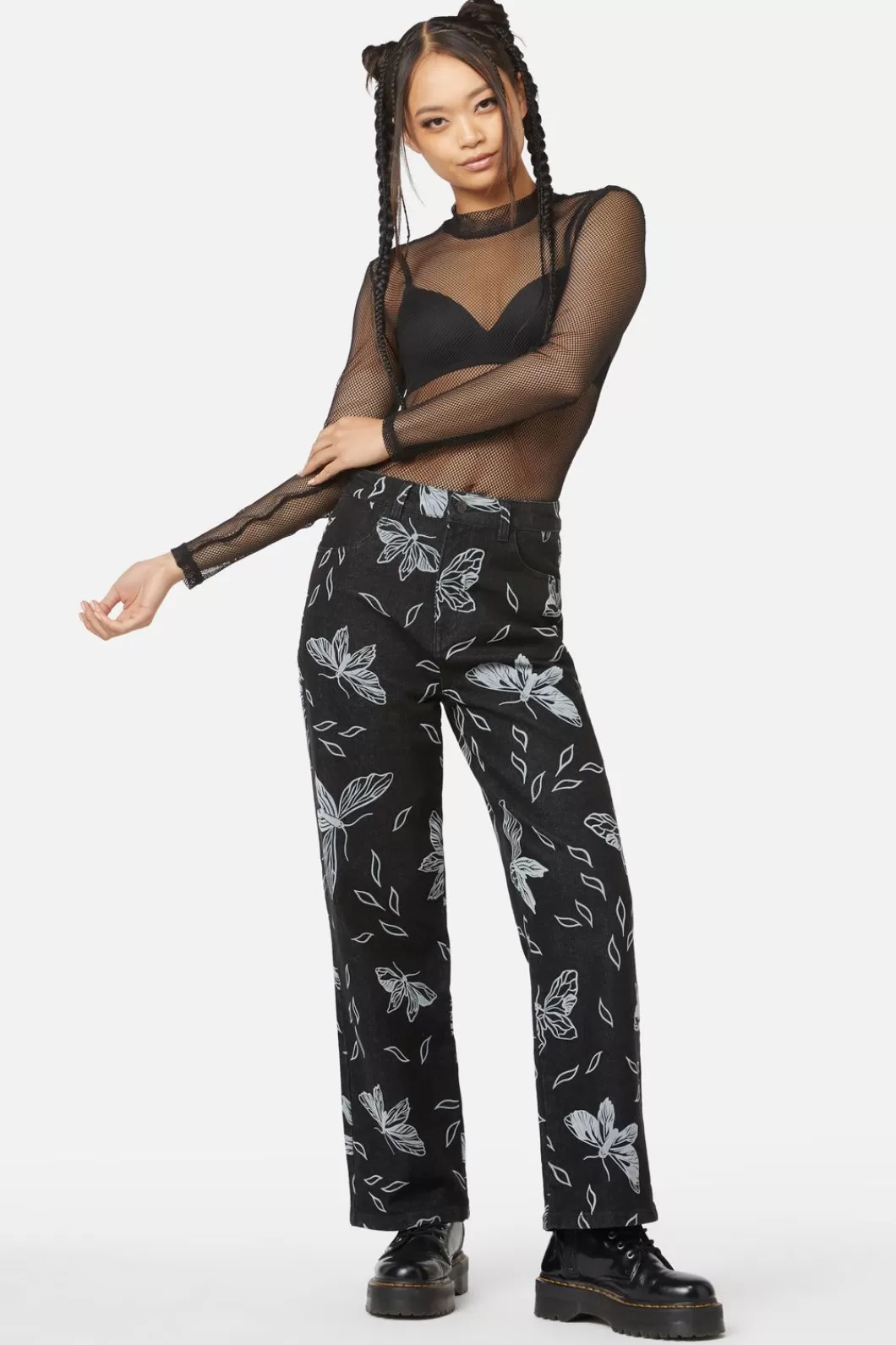 Pants & Jumpsuits<Black Friday Larvae Flocked Pant