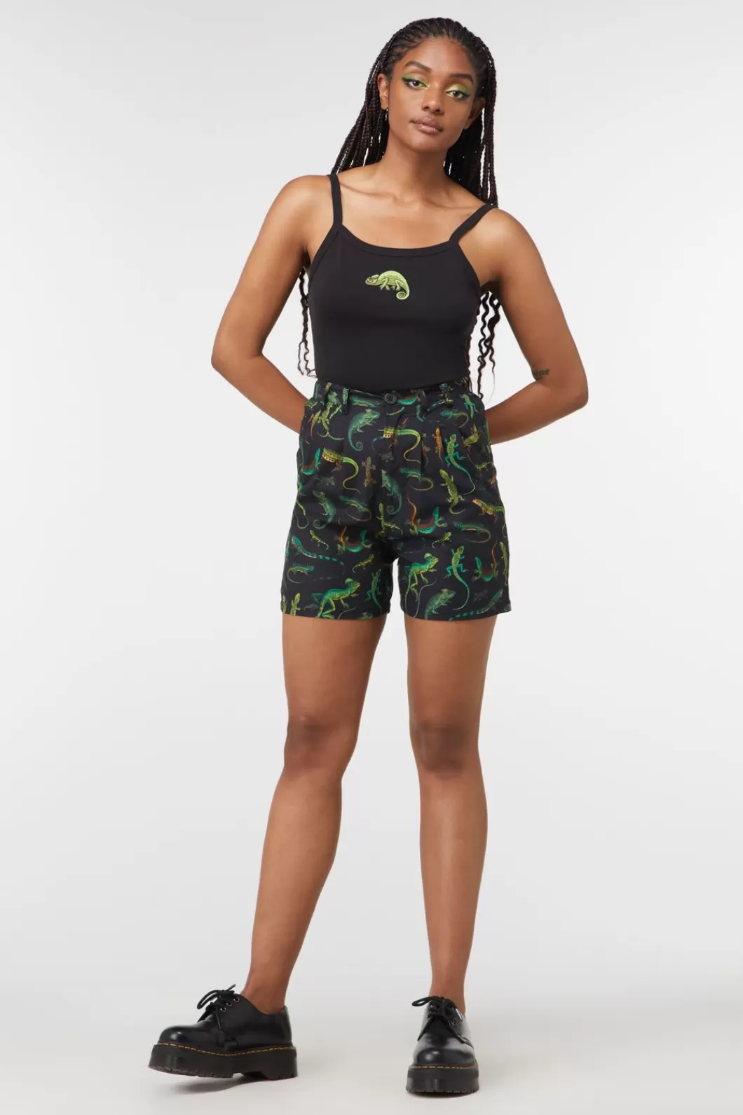 Skirts & Skorts<Dangerfield Lizard Fam Cotton Short