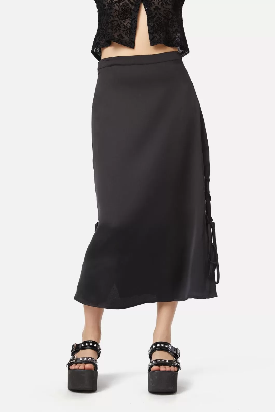 Skirts & Skorts<Dangerfield Lizzie Satin Bias Skirt